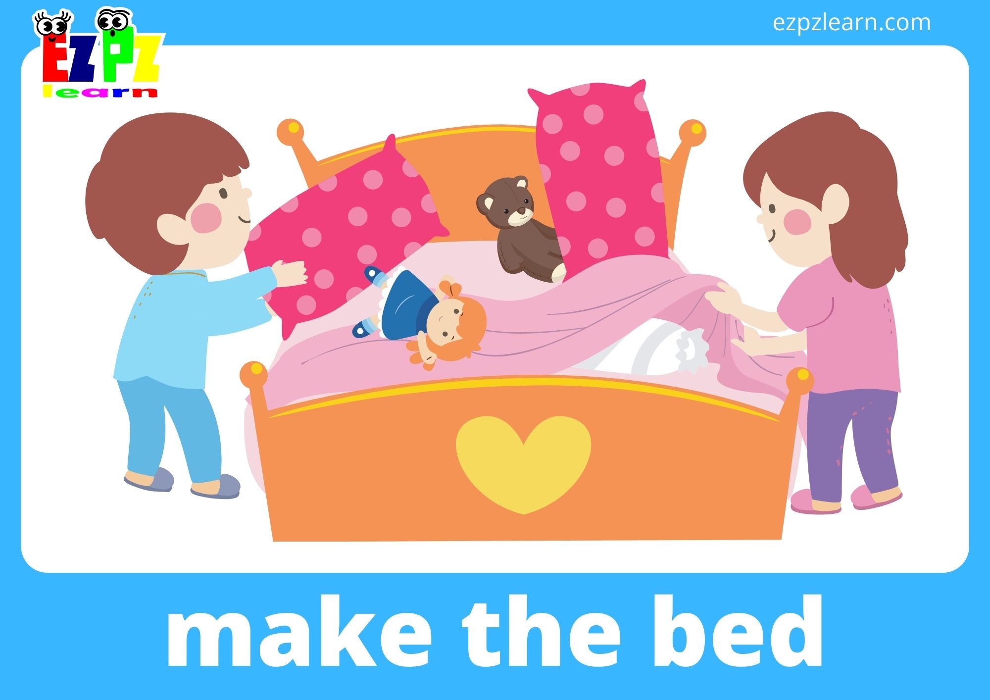 make the bed